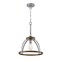 Westinghouse Pendant SemiFlush- 60W Oak Lane Barnwood Galvanized Steel Accents 6127500 - alternate 4